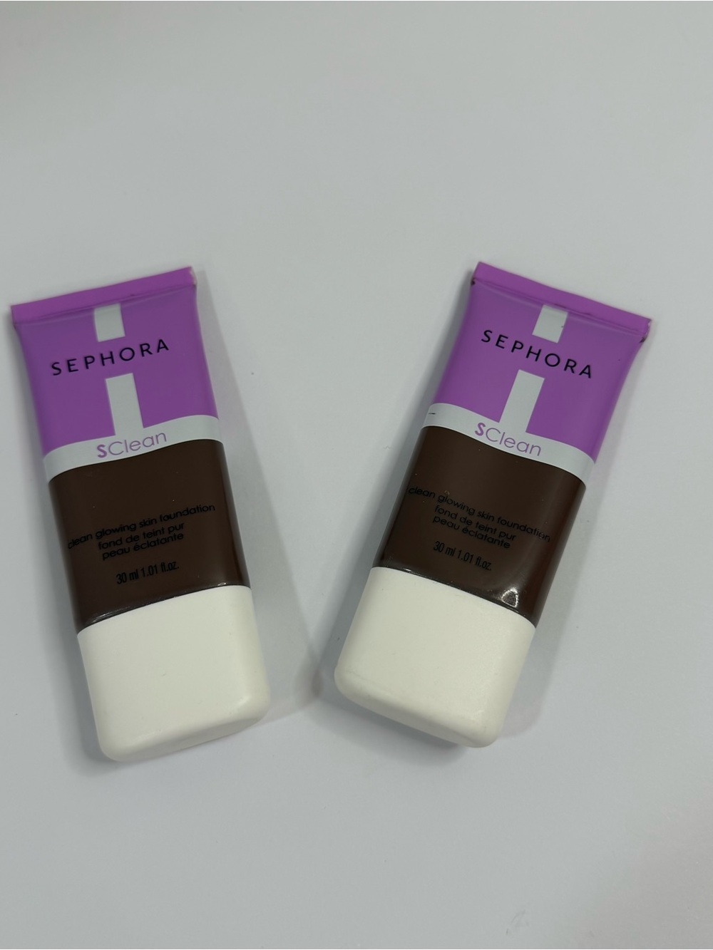 Shade 37 NEW-  2 Sephora Clean Glowing Skin Foundation